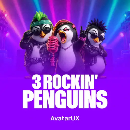 3 Rockin' Penguins — AvatarUX