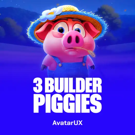 3 Builder Piggies — AvatarUX