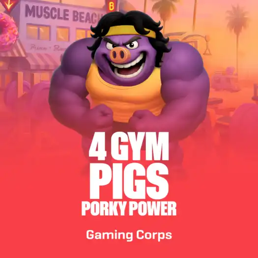 4 Gym Pigs - Porky Power