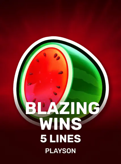 Blazing Wins: 5 lines