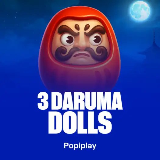 3 Daruma Dolls