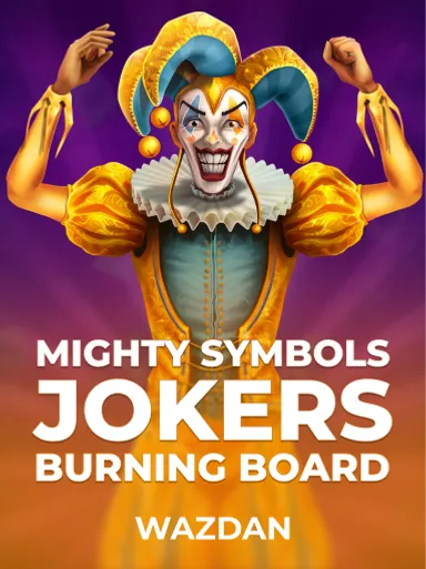 Mighty Symbols: Jokers Burning Board