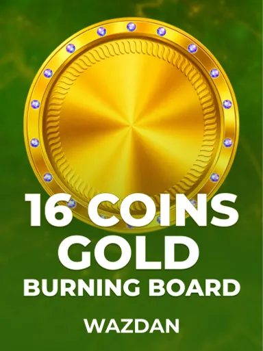 16 Coins Gold Burning Board