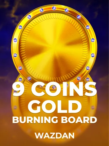 9 Coins Gold Burning Board