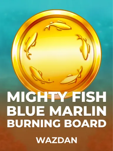 Mighty Fish: Blue Marlin Burning Board
